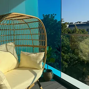 Apartament 4summer White Blue Sauna & Fitness & Parking 100 Metrow Do Pieknej Szerokiej Piaszczystej Plazy, Wspanialy Widok Z Duzego Tarasu! 100 Meter Zu Einem Schoenen Breiten Sandstrand, Herrliche Aussicht Von Einer Grossen Terrasse!, Kołobrzeg